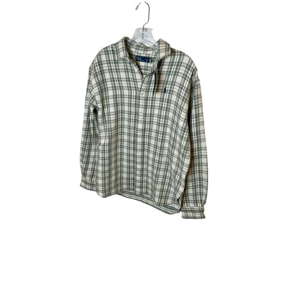 NWT Ralph Lauren polo green flannel -size‎ 4 - Picture 1 of 3
